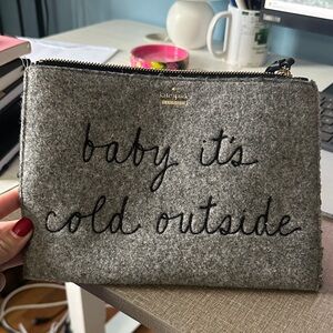 Kate Spade Clutch - Baby it’s cold outside